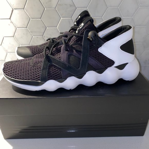 adidas | Shoes | Adidas Y3 Kyujo Low Black White | Poshmark